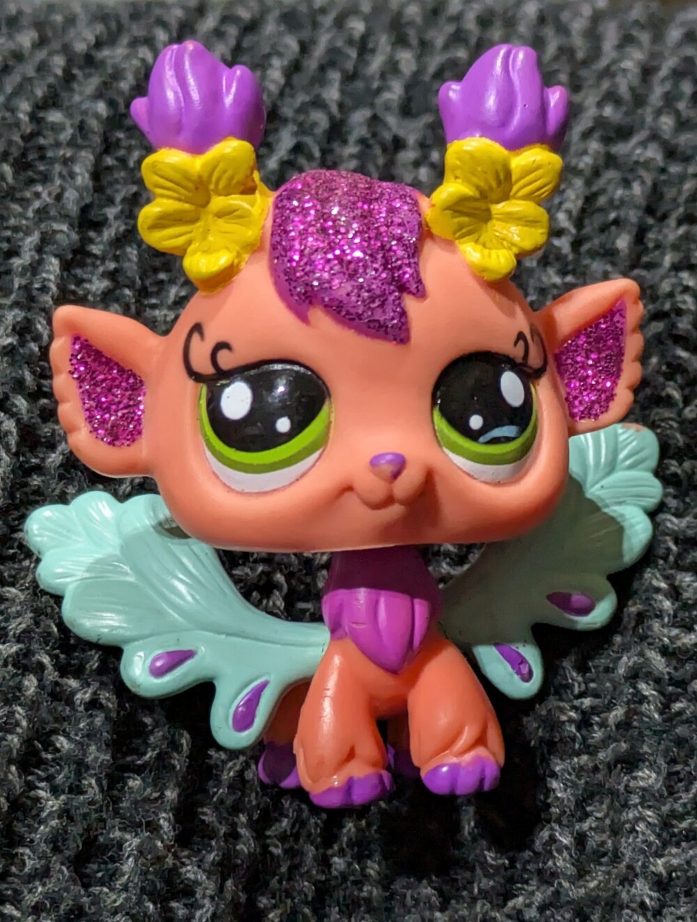 Glittery Honeysuckle Fairy 🔥 Authentic Littlest Pet Shop LPS #2616